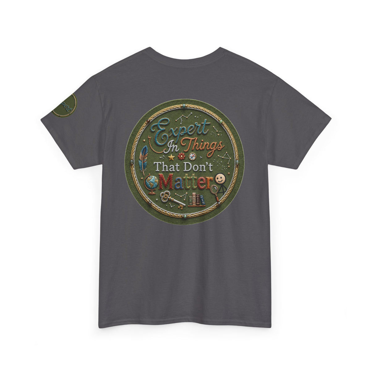 Color: Charcoal | Expert In Things That Don't Matter Premium Graphic Tee