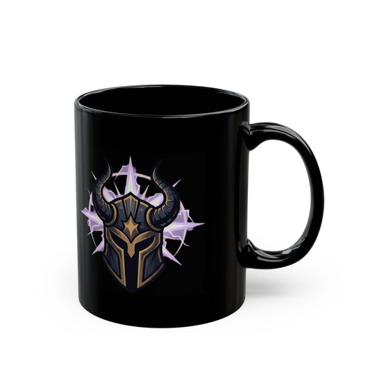 "I Cause Satan Nightmares" Black Ceramic Mug — Graphic