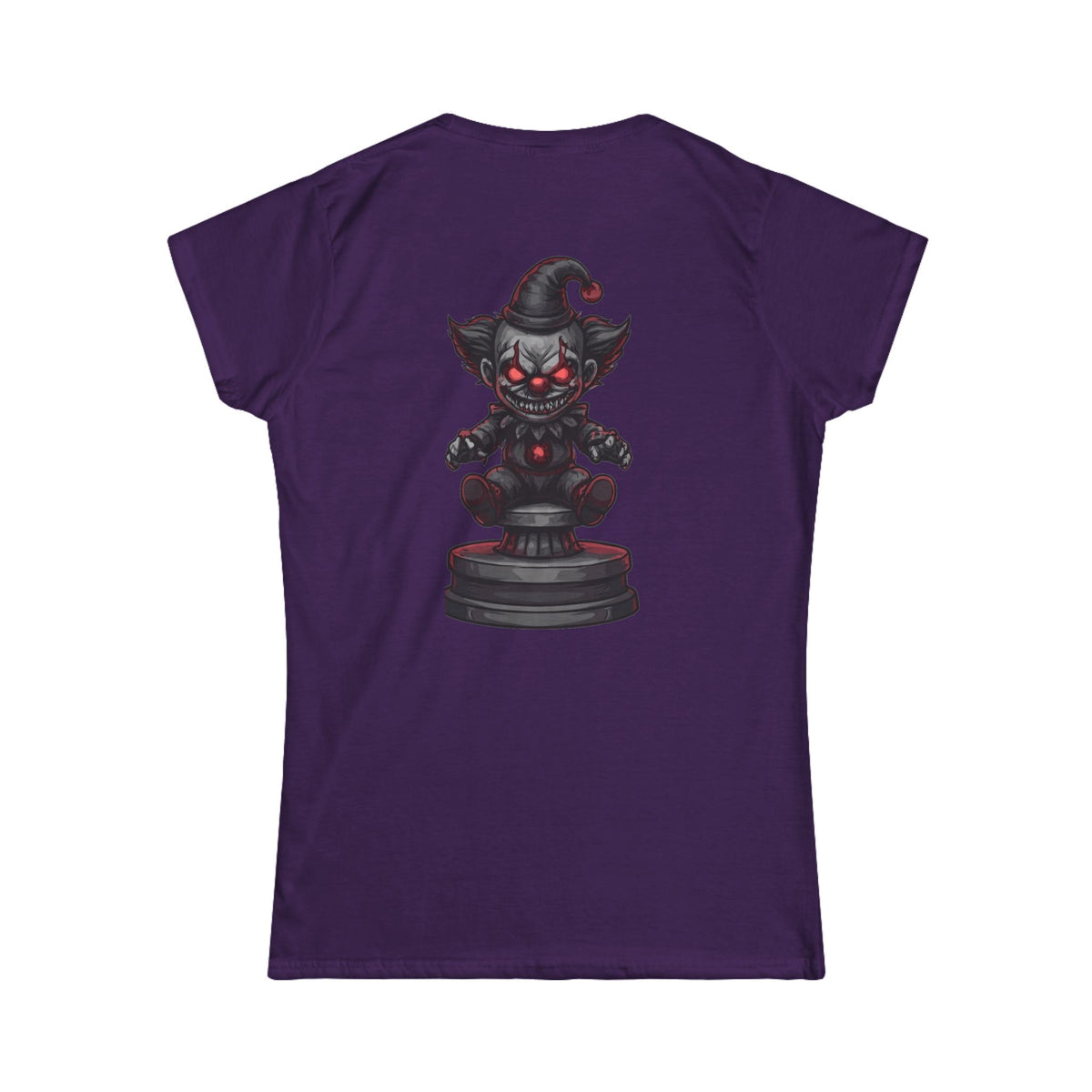 Color: Purple | Nightmare Clown Women's Tee