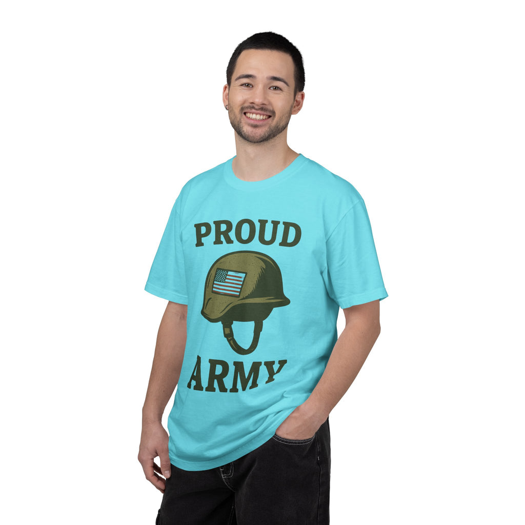 "Proud Army" Unisex Garment-Dyed T-shirt