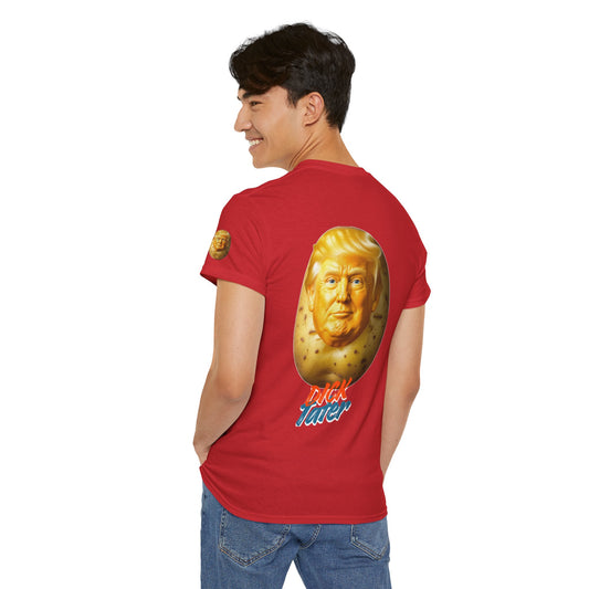 Color: Red | Dick Tater Premium Graphic Tee