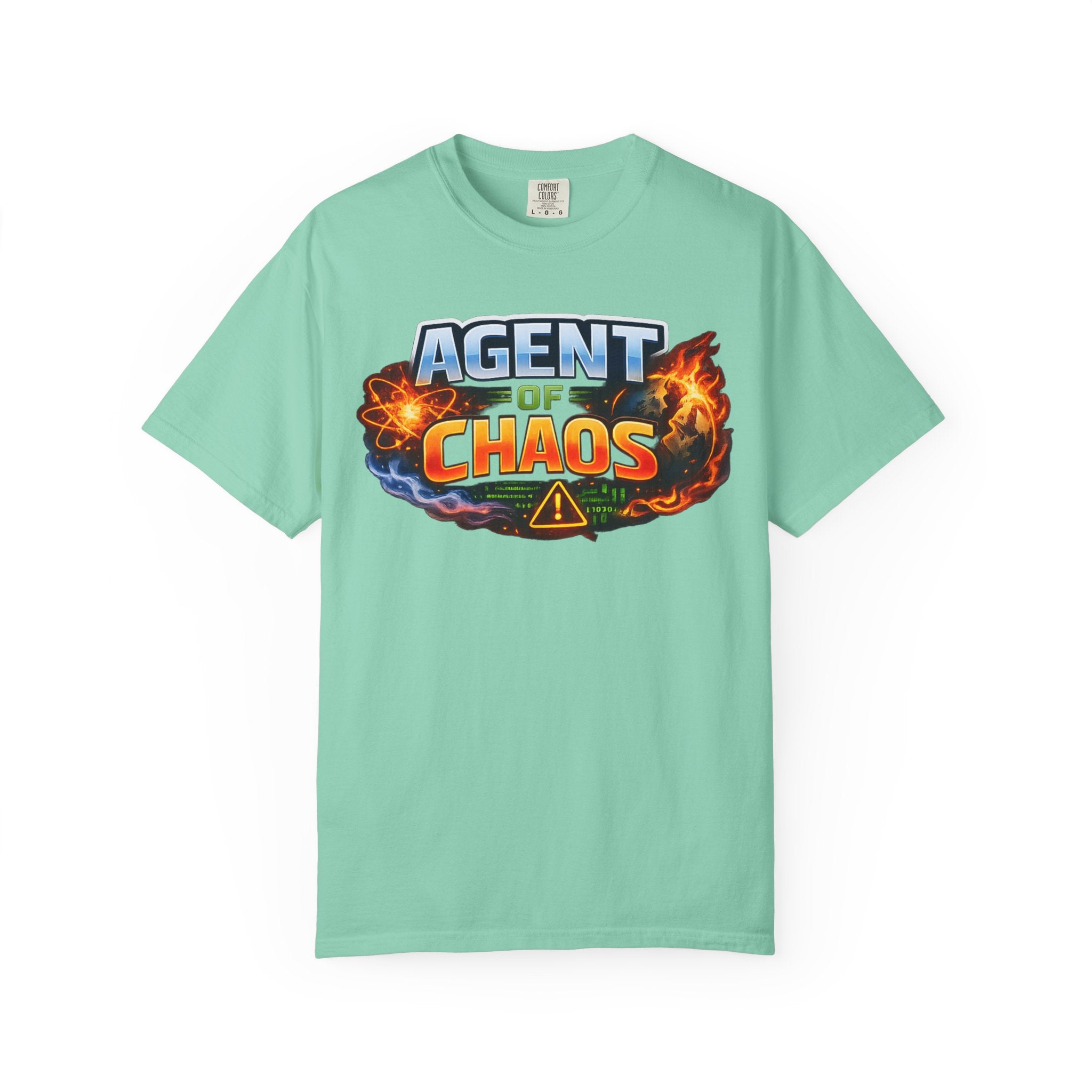"Agent of Chaos" Unisex Garment-Dyed Tee