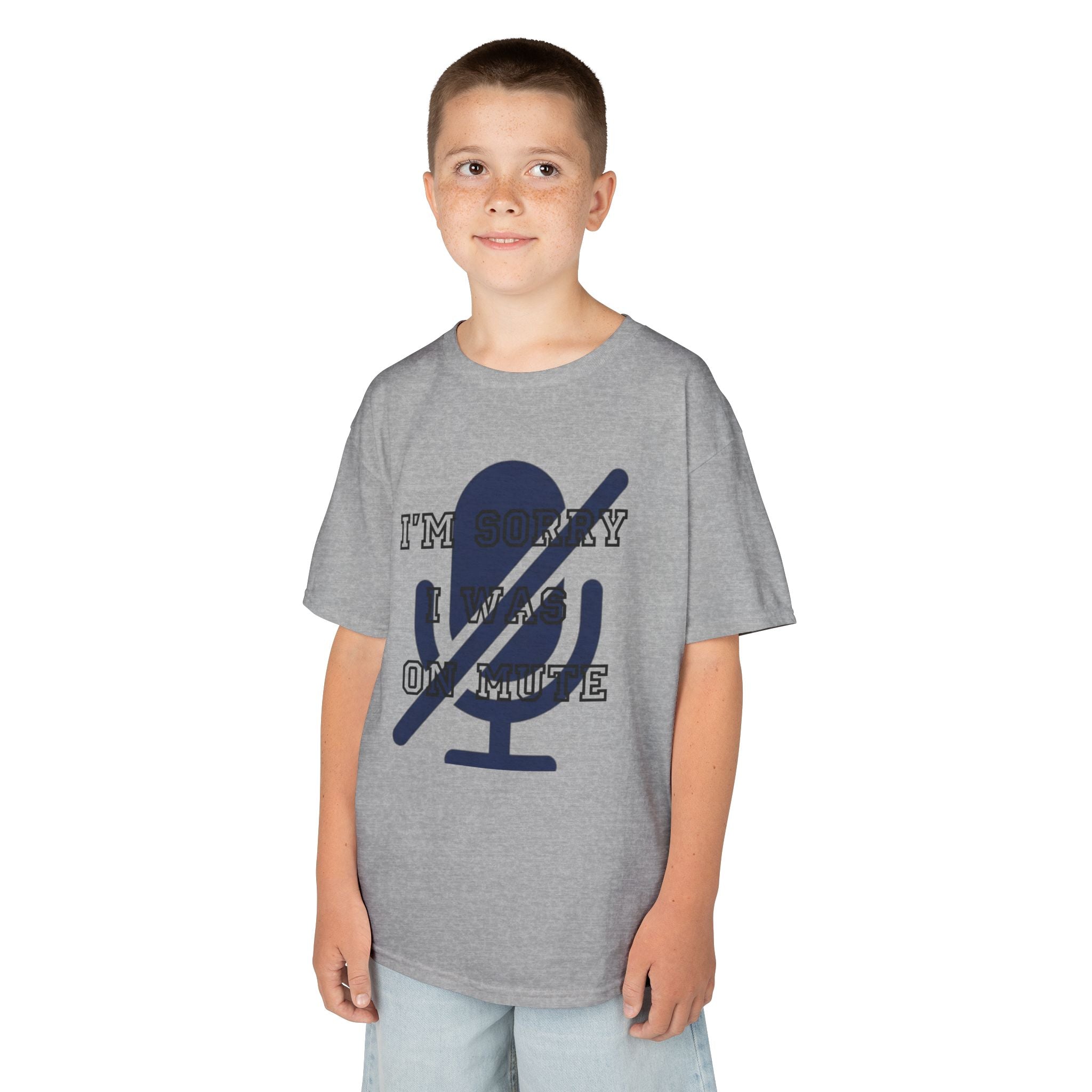 "I'm Sorry I Was On Mute" Kids Tee