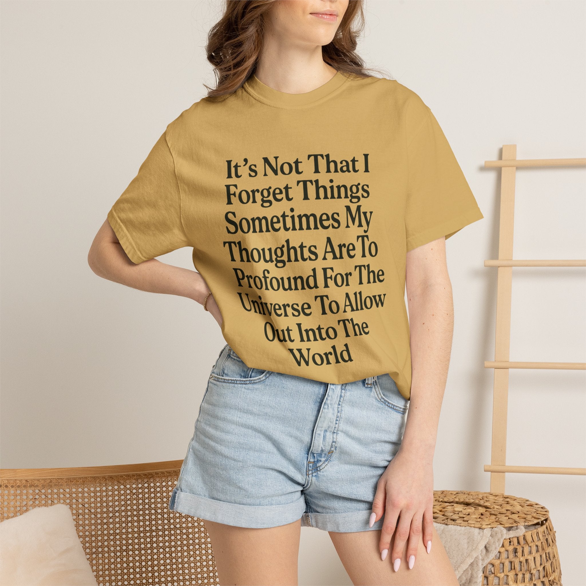 "Profound Thoughts 5" Unisex Garment-Dyed T-shirt
