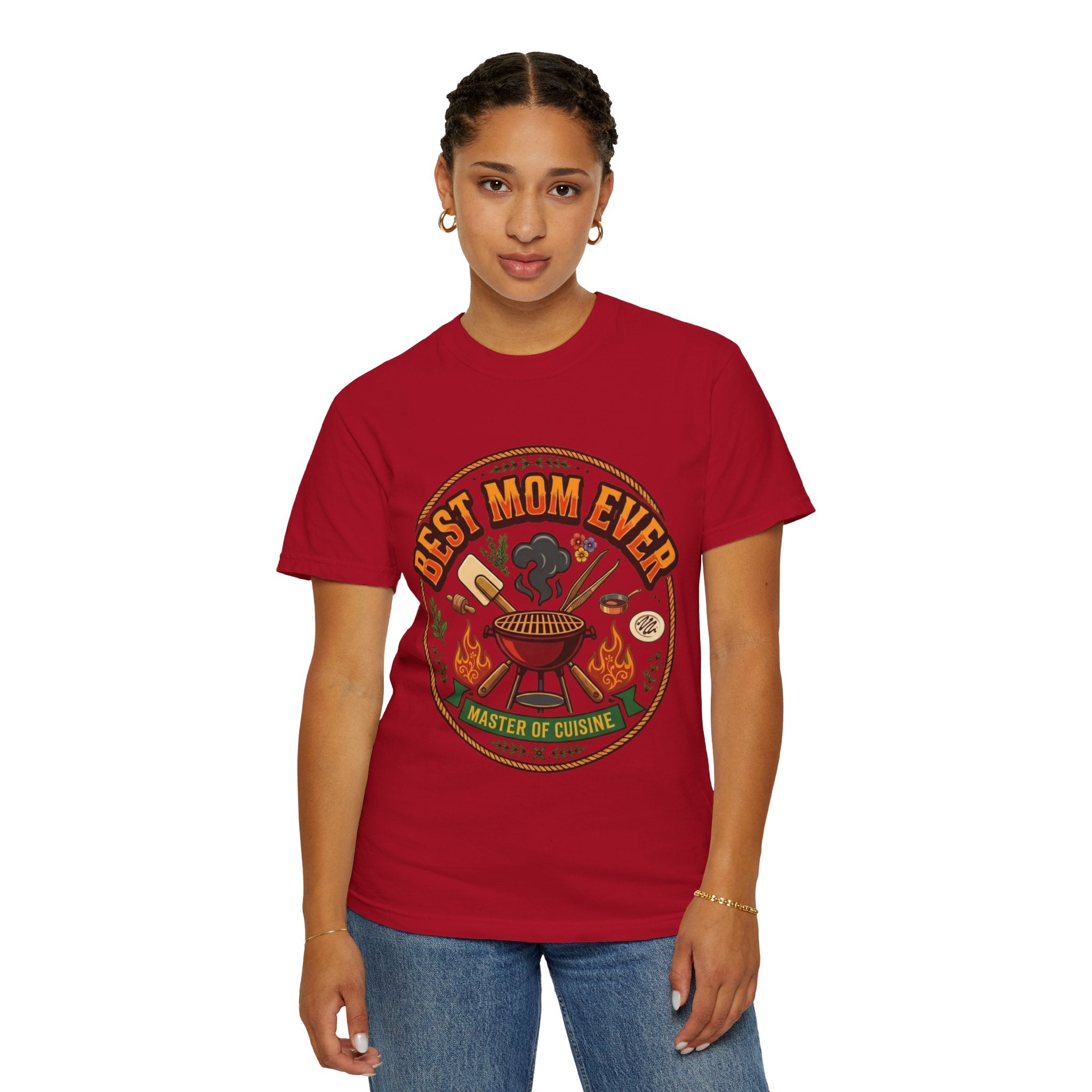 "Best Mom Ever" Unisex Garment-Dyed Tee