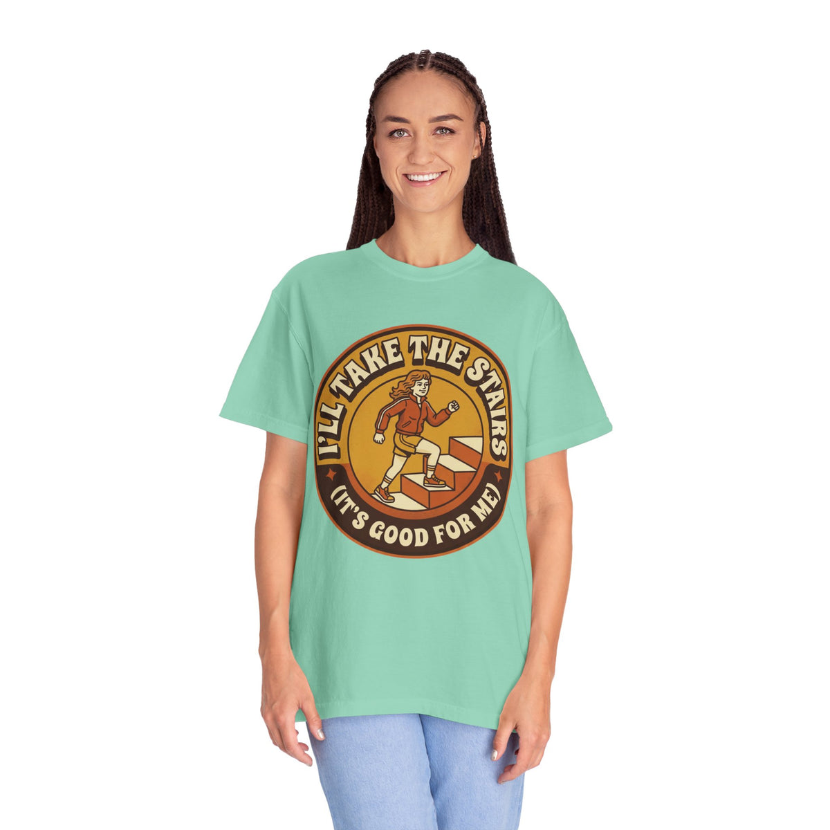 Color: Island Reef | It's Good For Me Unisex Garment-Dyed Tee