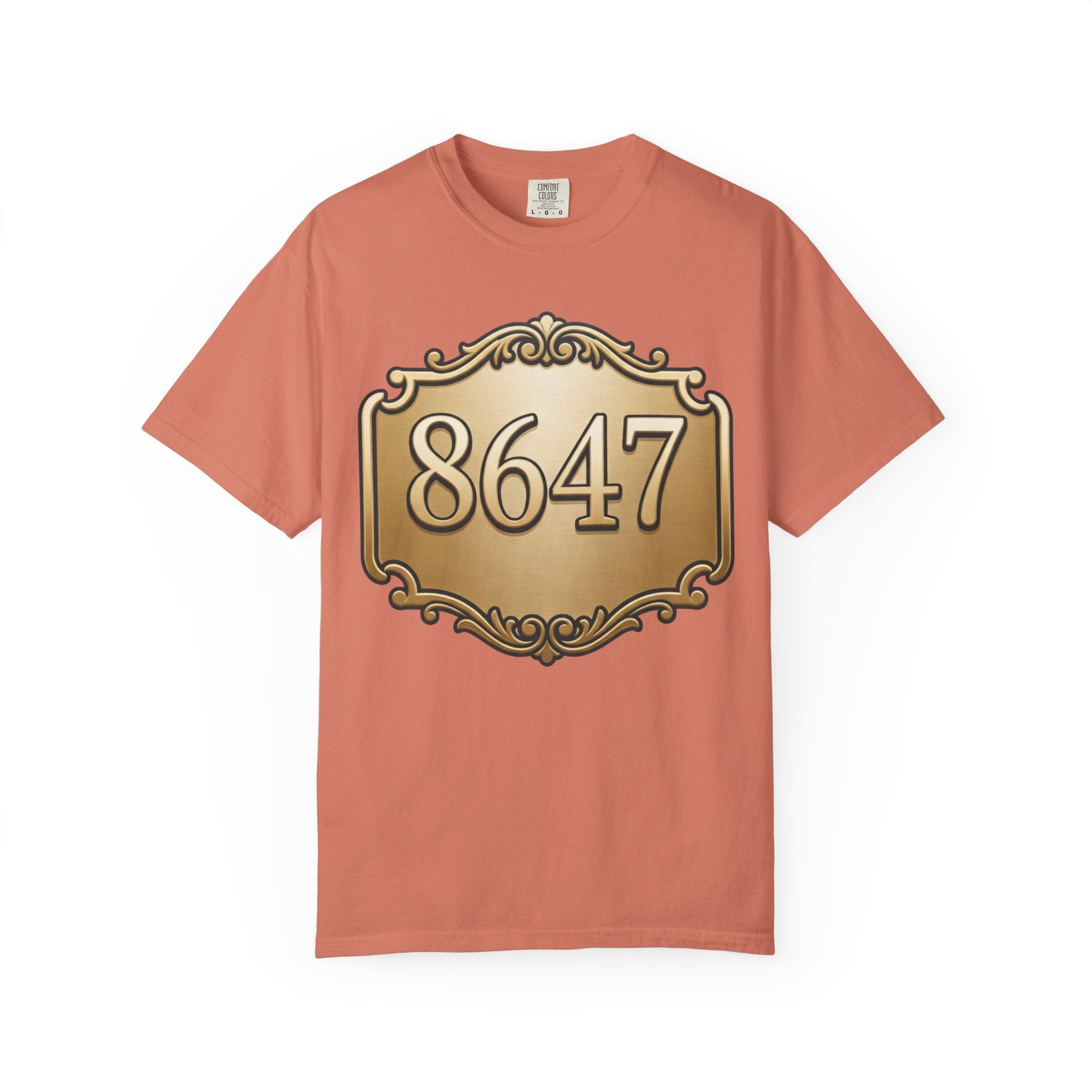 "8647" Unisex Garment-Dyed Tee