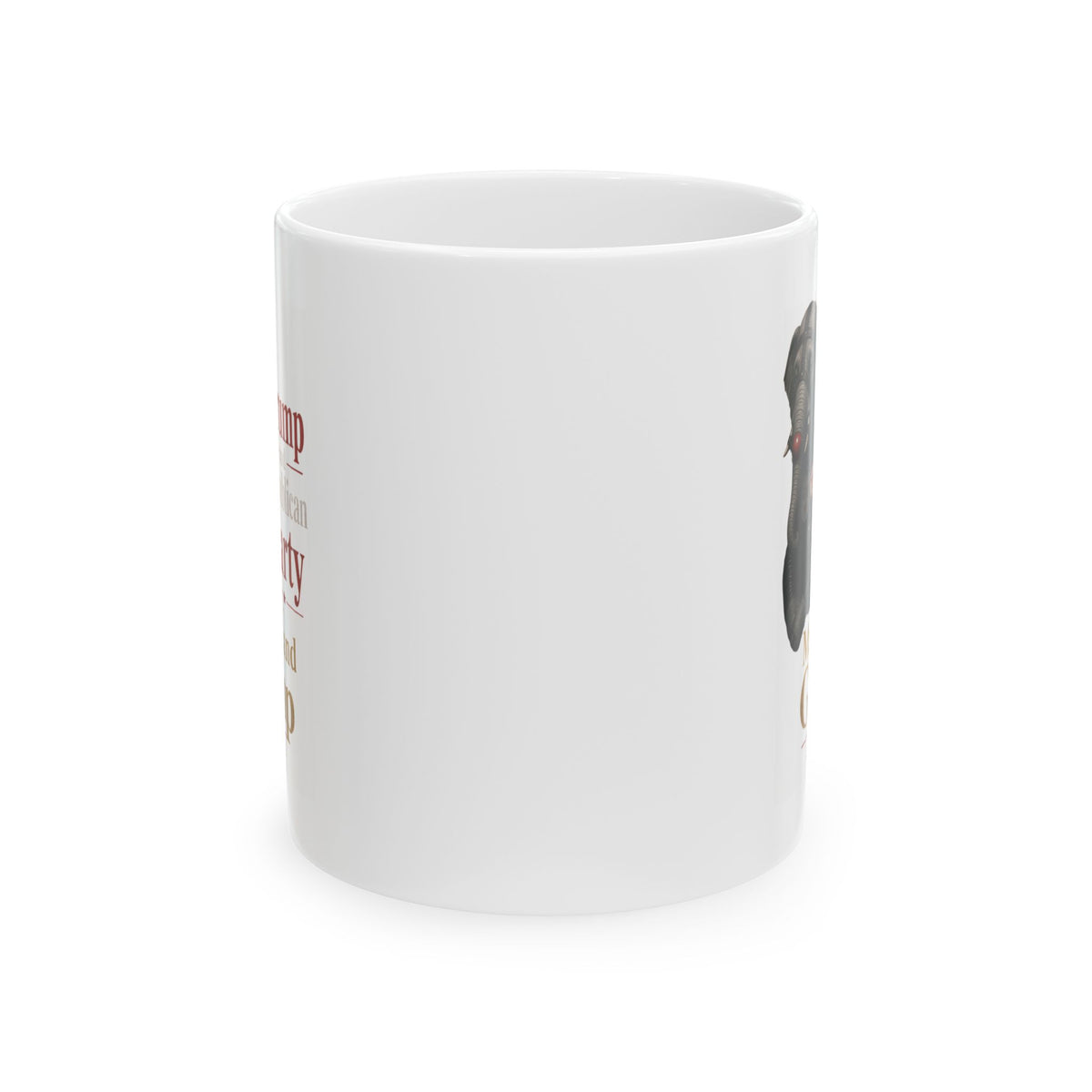 "Master and Gimp" White Ceramic Mug