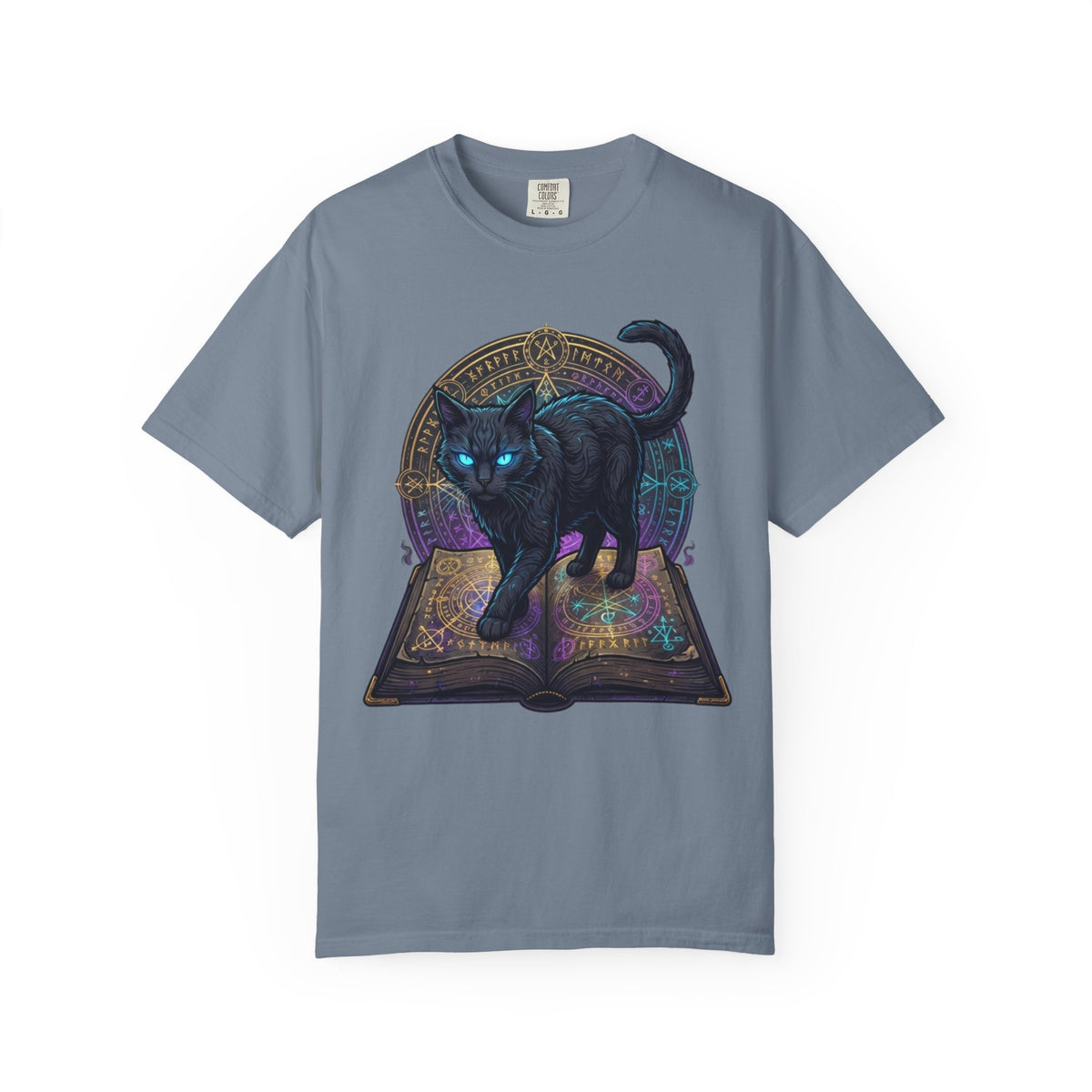 "Guardian of the Book of Shadows" Unisex Garment-Dyed Tee
