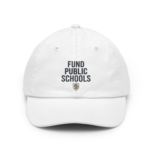 Color: White | Protest Series - Fund Public Schools Dad Hat