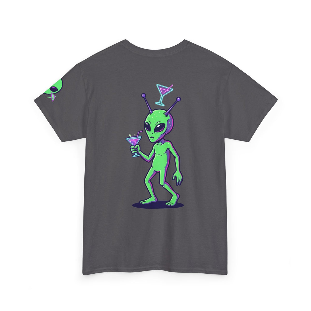 Drunk Alien Premium Graphic Tee