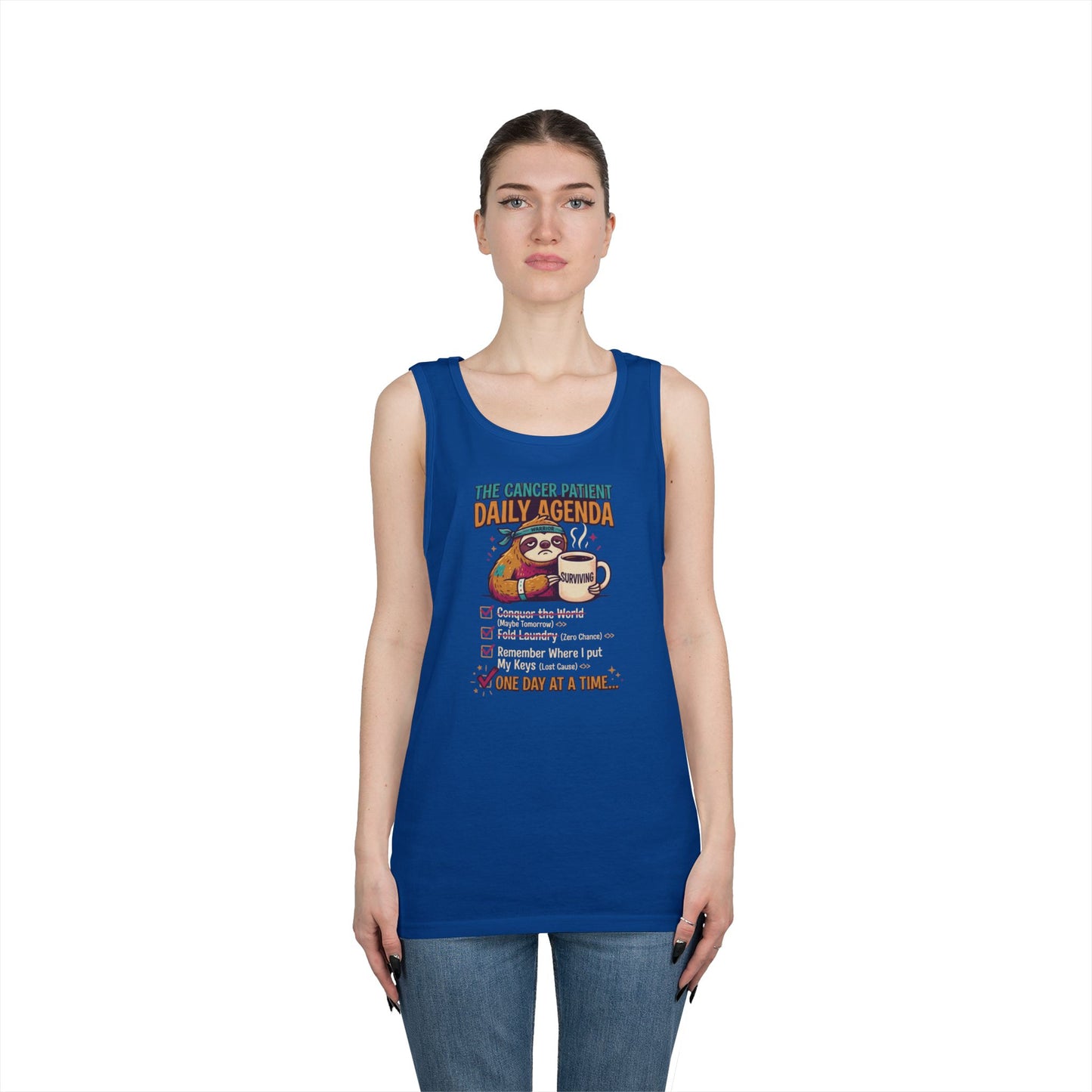 "Cancer One Day At A Time" Tank Top