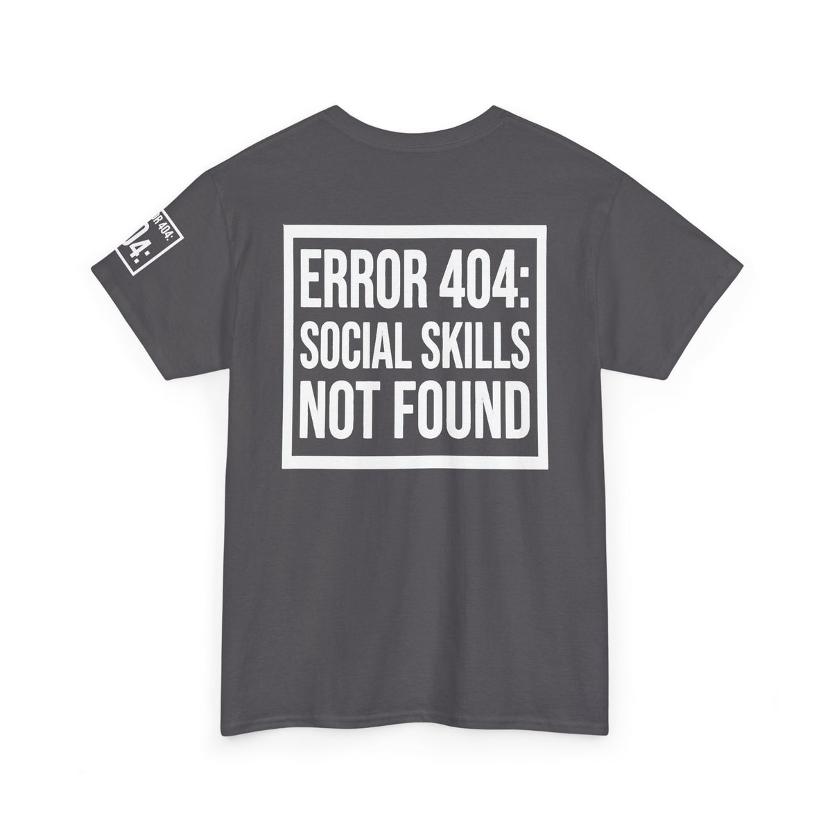 "Social Skills Not Found" Premium Graphic Tee
