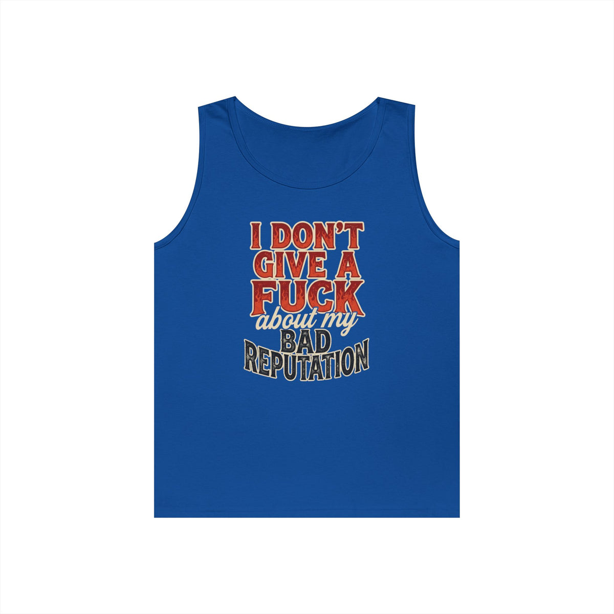Color: Royal | Bad Reputation Tank Top