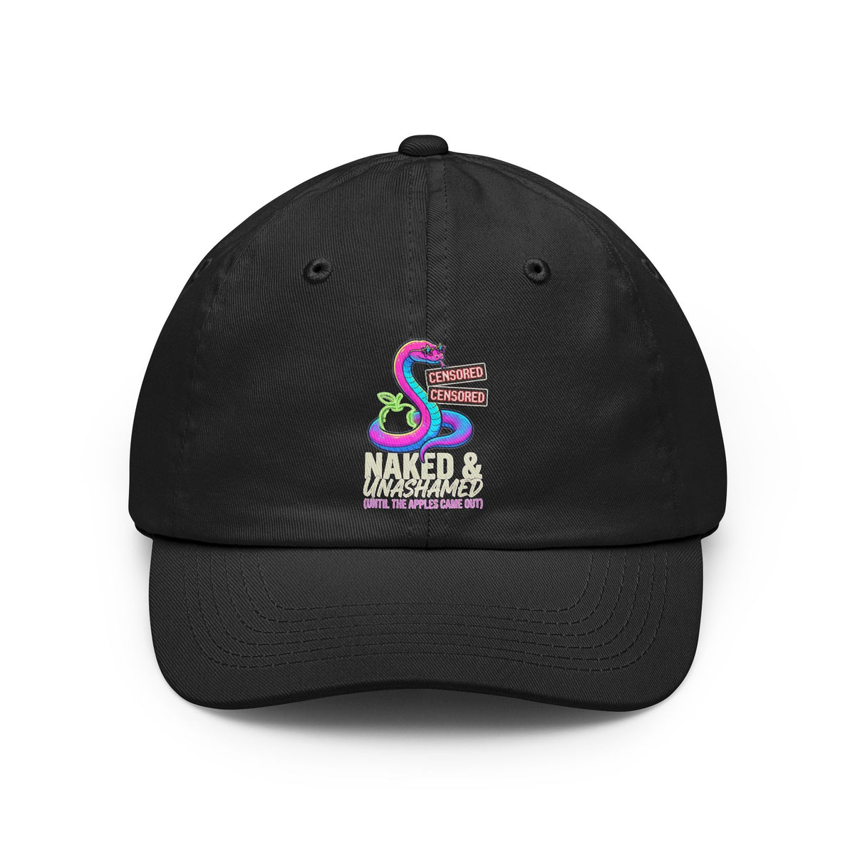 Color: Black | Good Book Series Naked & Unashamed Dad Hat