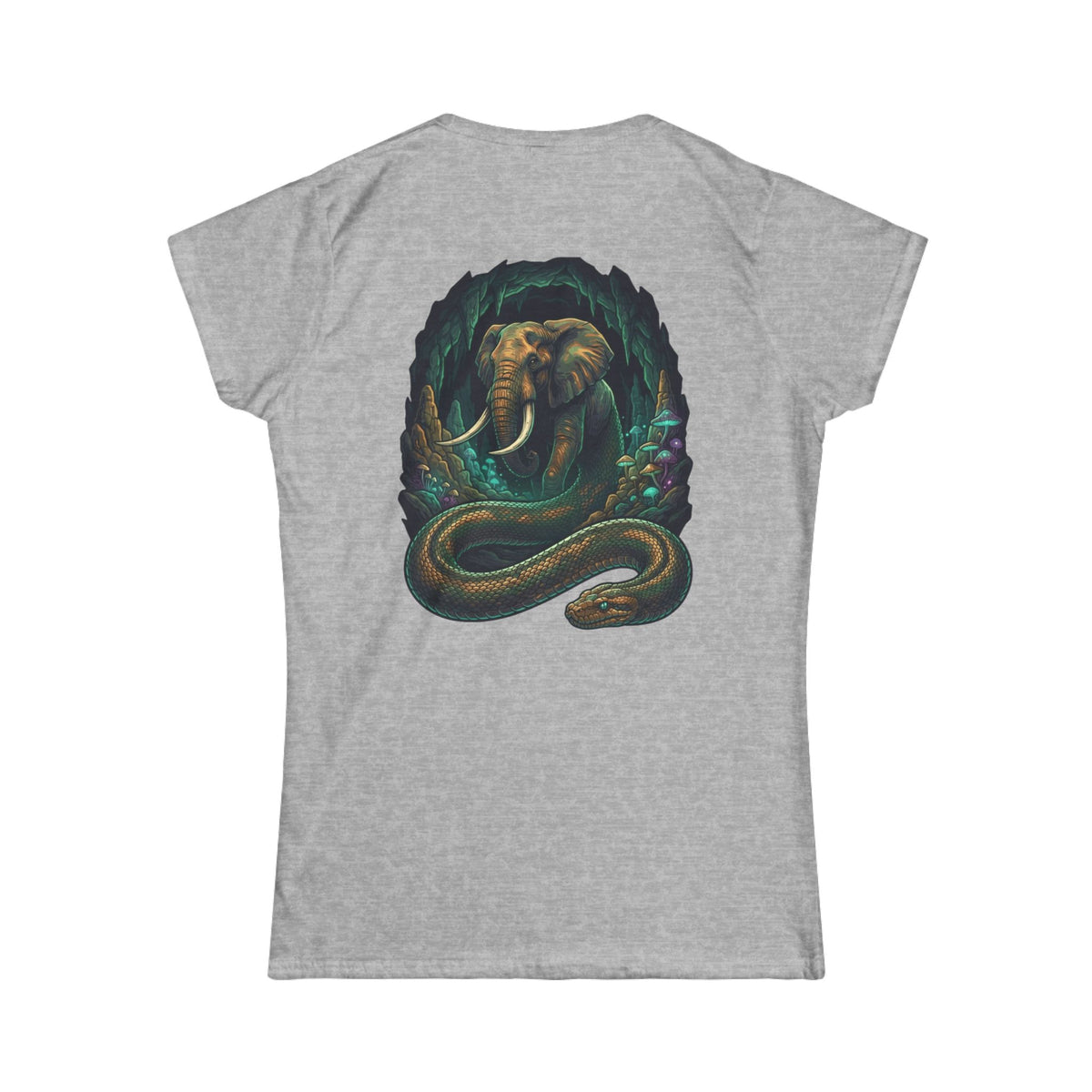Color: Sport Grey | Grootslang (South African Mythology) Women's Tee