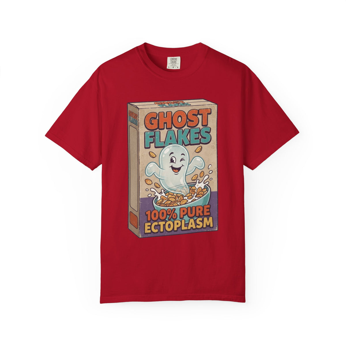 "Ghost Flakes" Unisex Garment-Dyed Tee