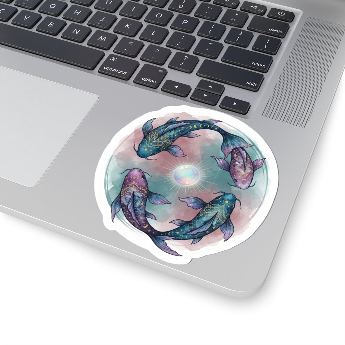 "Pisces The Infinite Fish" Sticker — Main