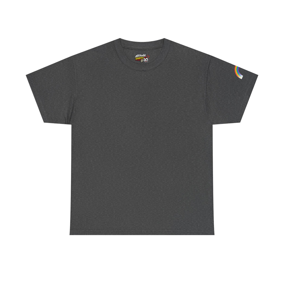 Color: Dark Heather | Gay Away the Pray Premium Graphic Tee