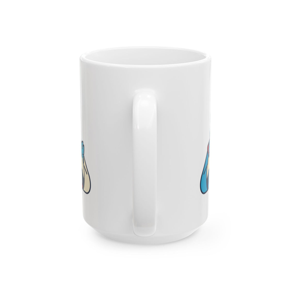"Good Book Series Not Dead Awkward In Bed" White Ceramic Mug — Graphic