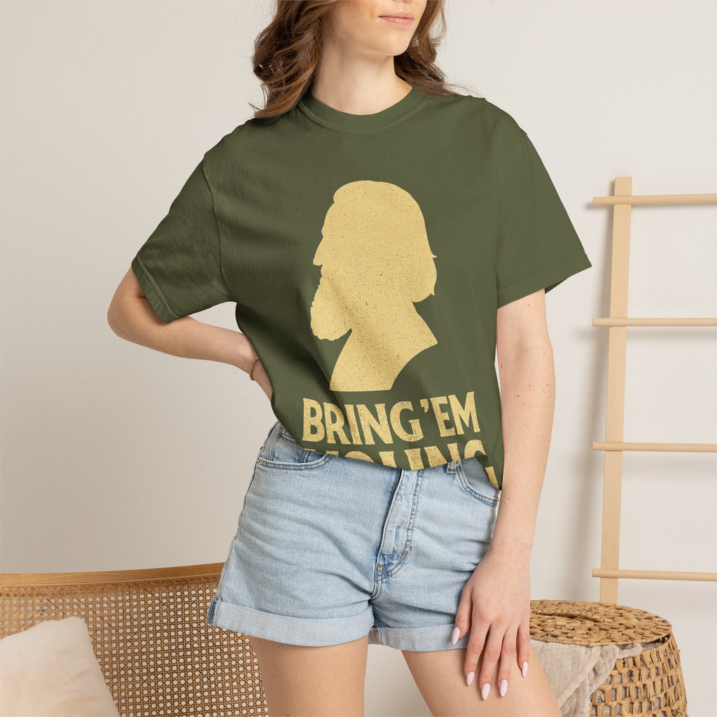 "Bring 'Em Young" Unisex Garment-Dyed T-shirt