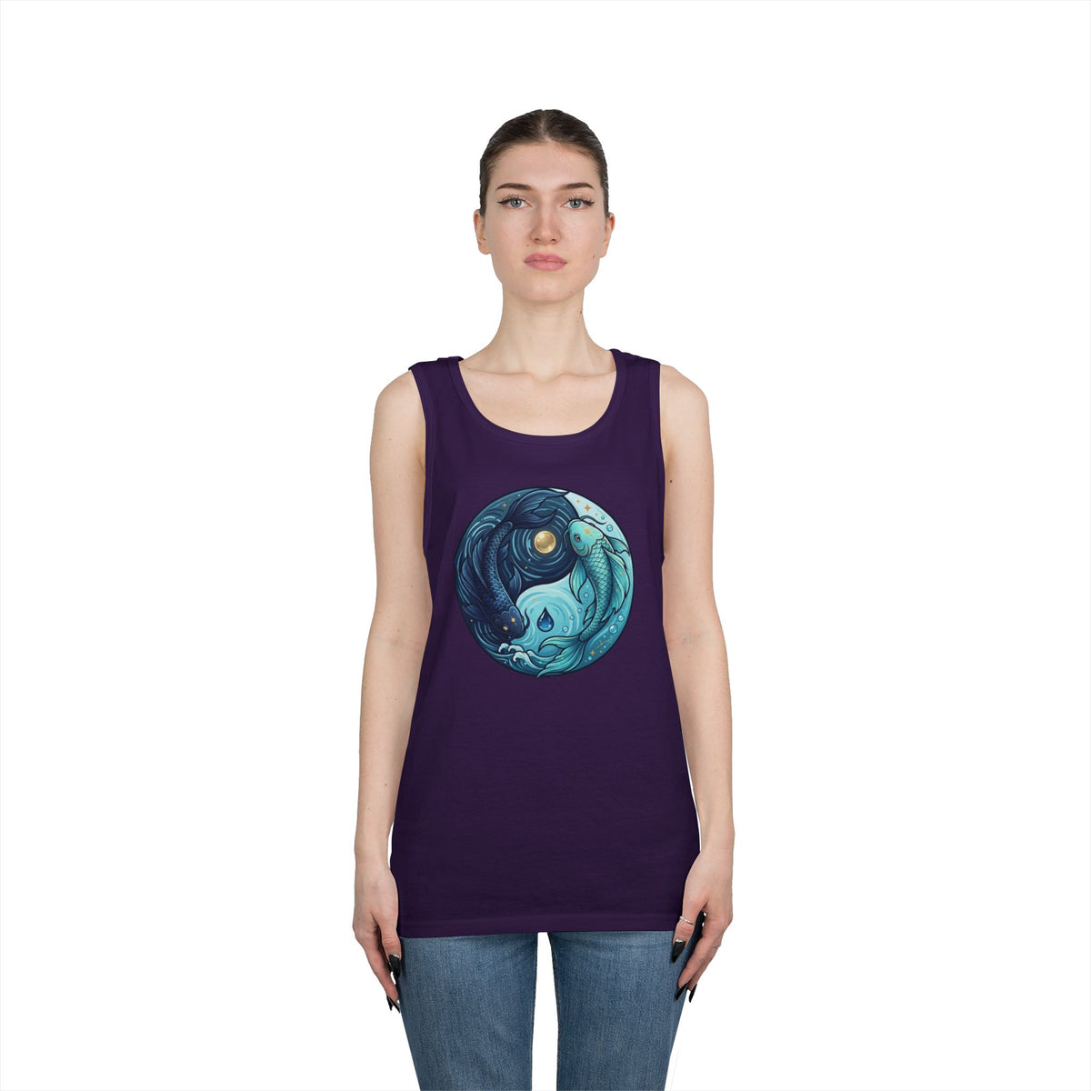 "Yin Yang Pisces" Tank Top