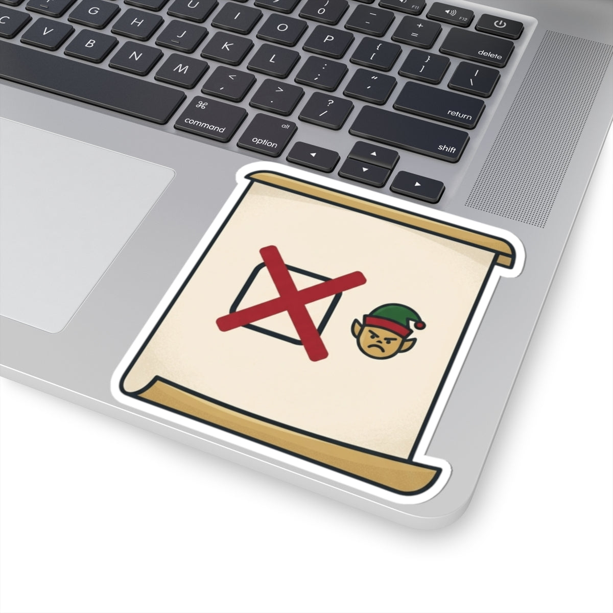 "Checking It Twice" Sticker