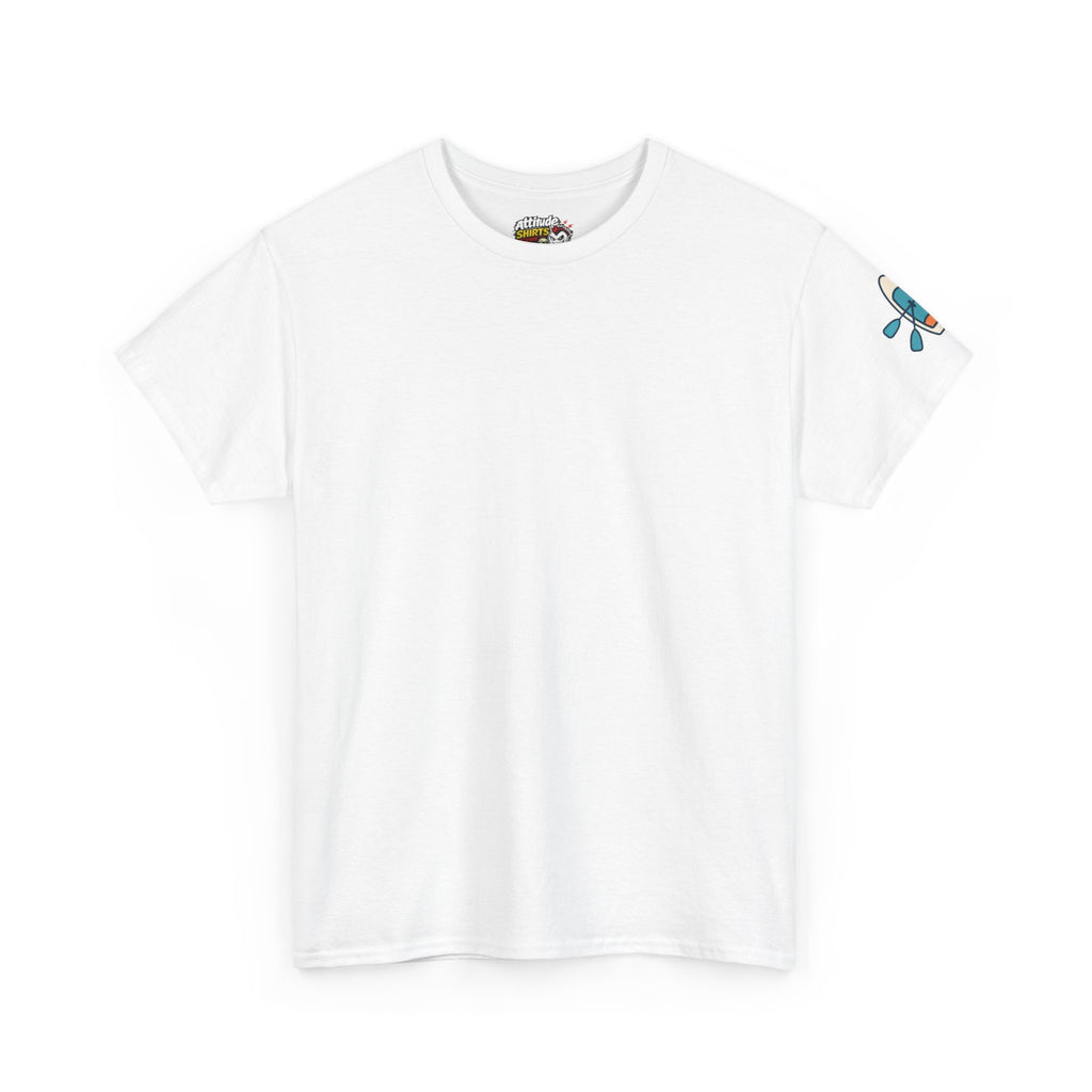 "Mountain Lake Paddle Board" Premium Graphic Tee