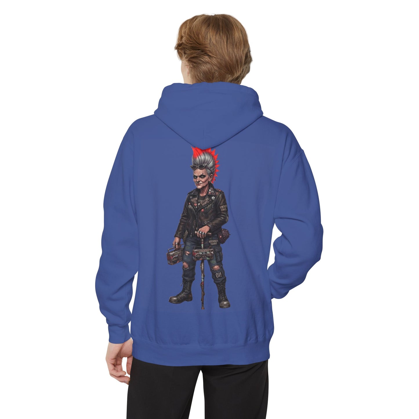 "Roxie" Garment-Dyed Hoodie