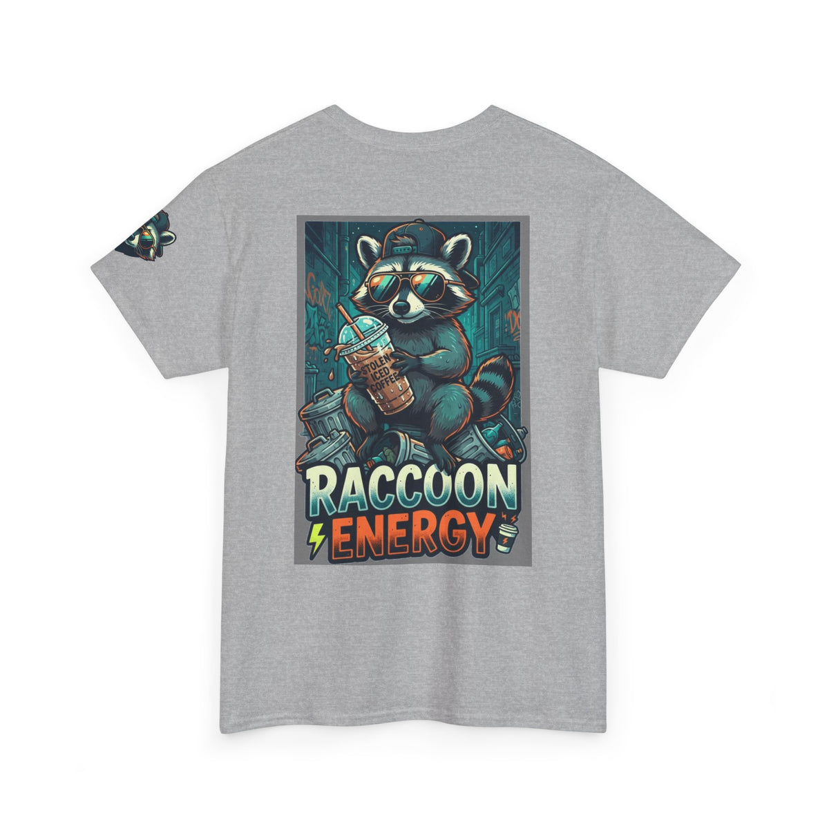 "Raccoon Energy" Premium Graphic Tee