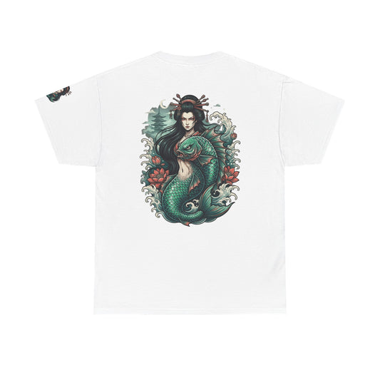 Color: White | Ningyo (Japanese Folklore) Premium Graphic Tee