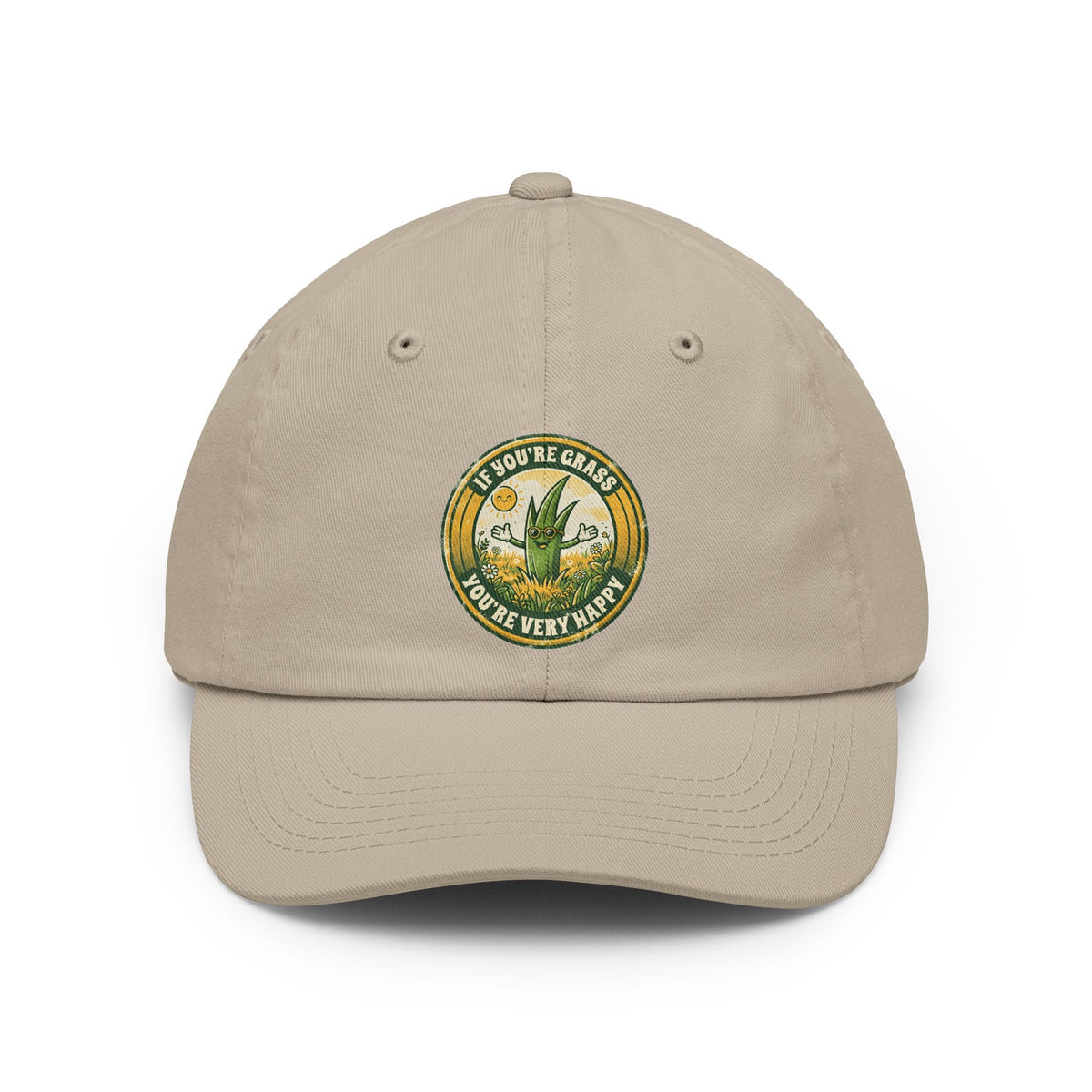 "If You're Grass You're Very Happy" Dad Hat
