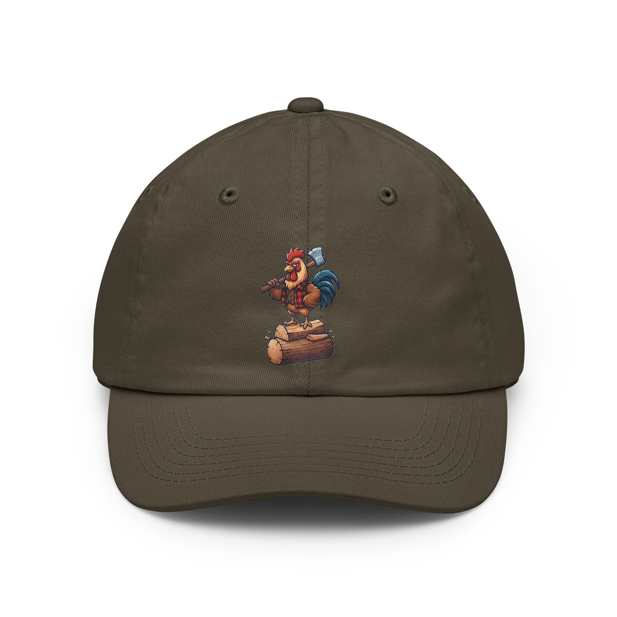 Color: Olive | Looking For A Little Peck Dad Hat — Graphic