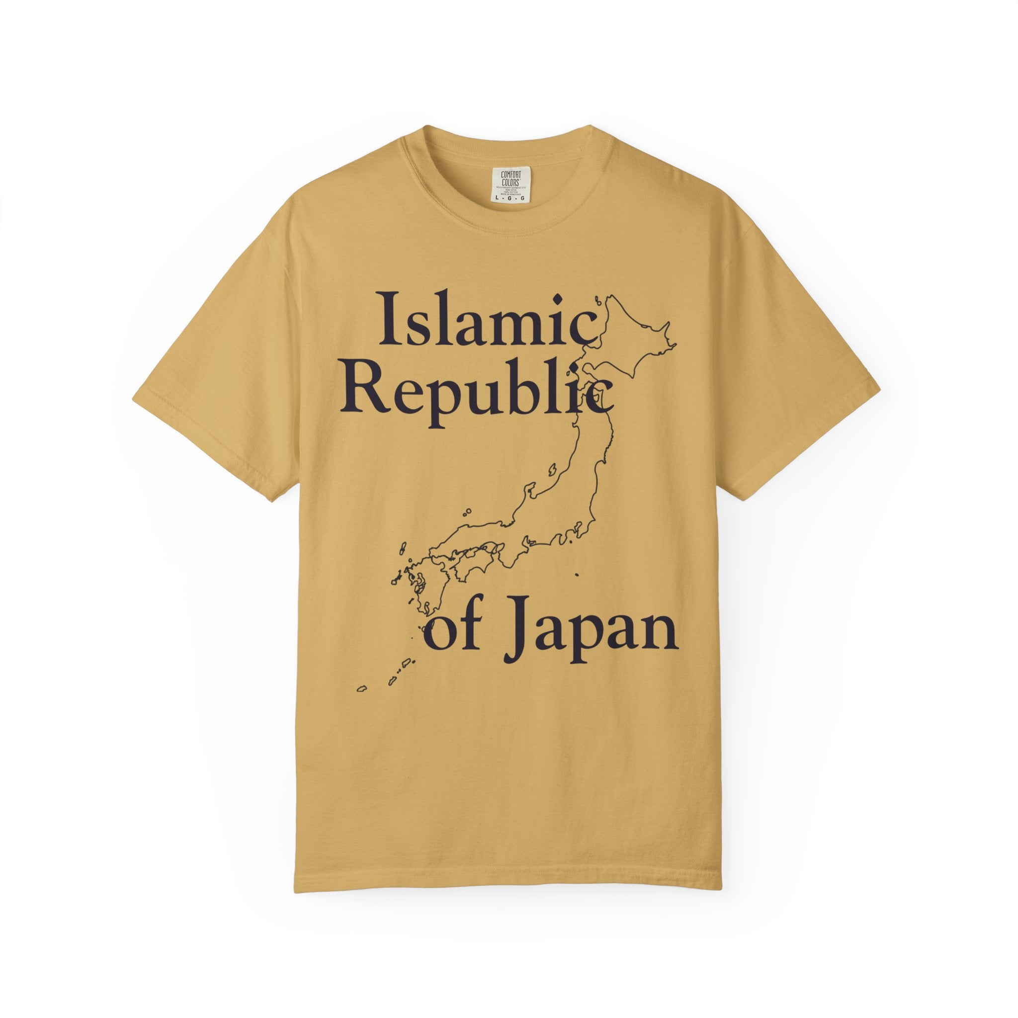 "Islamic Republic of Japan" Unisex Garment-Dyed Tee