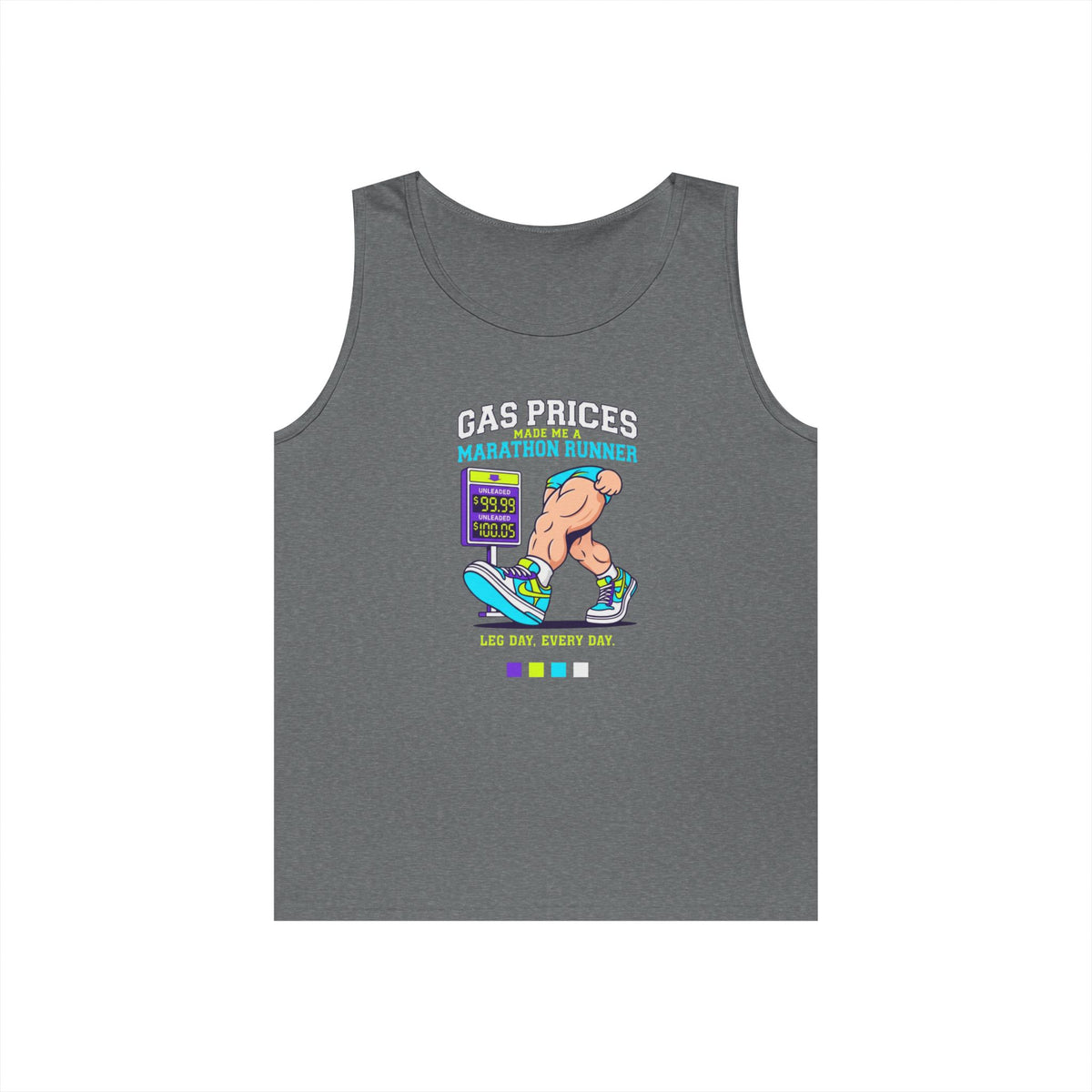 Color: Graphite Heather | Gas Prices Made Me a Marathon Runner Tank Top