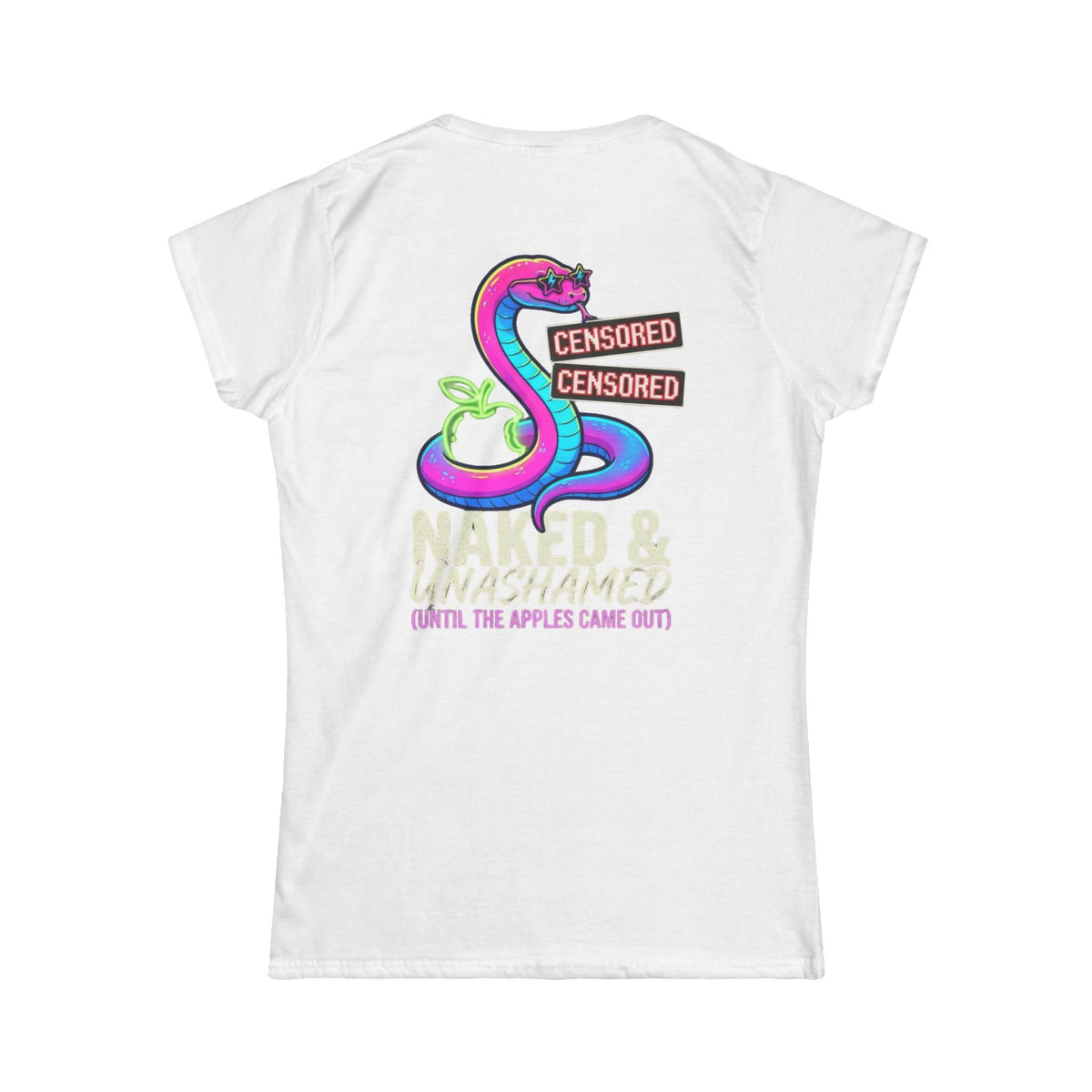 "Good Book Series Naked & Unashamed" Women's Tee