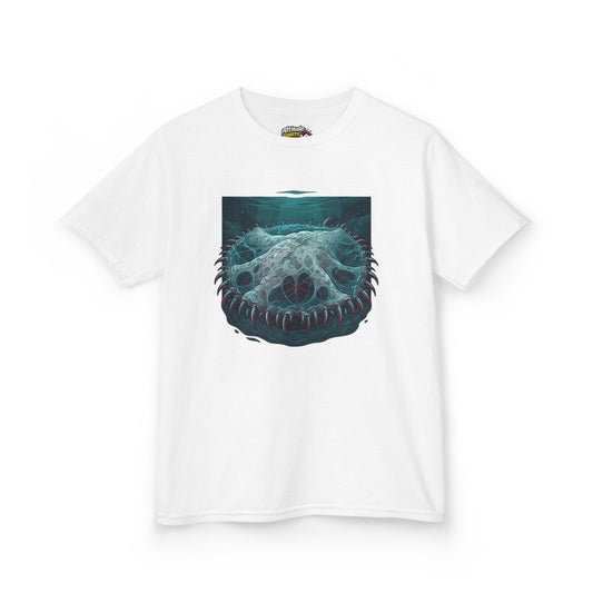 Color: White | El Cuero-The Hide (South American Folklore) Kids Tee