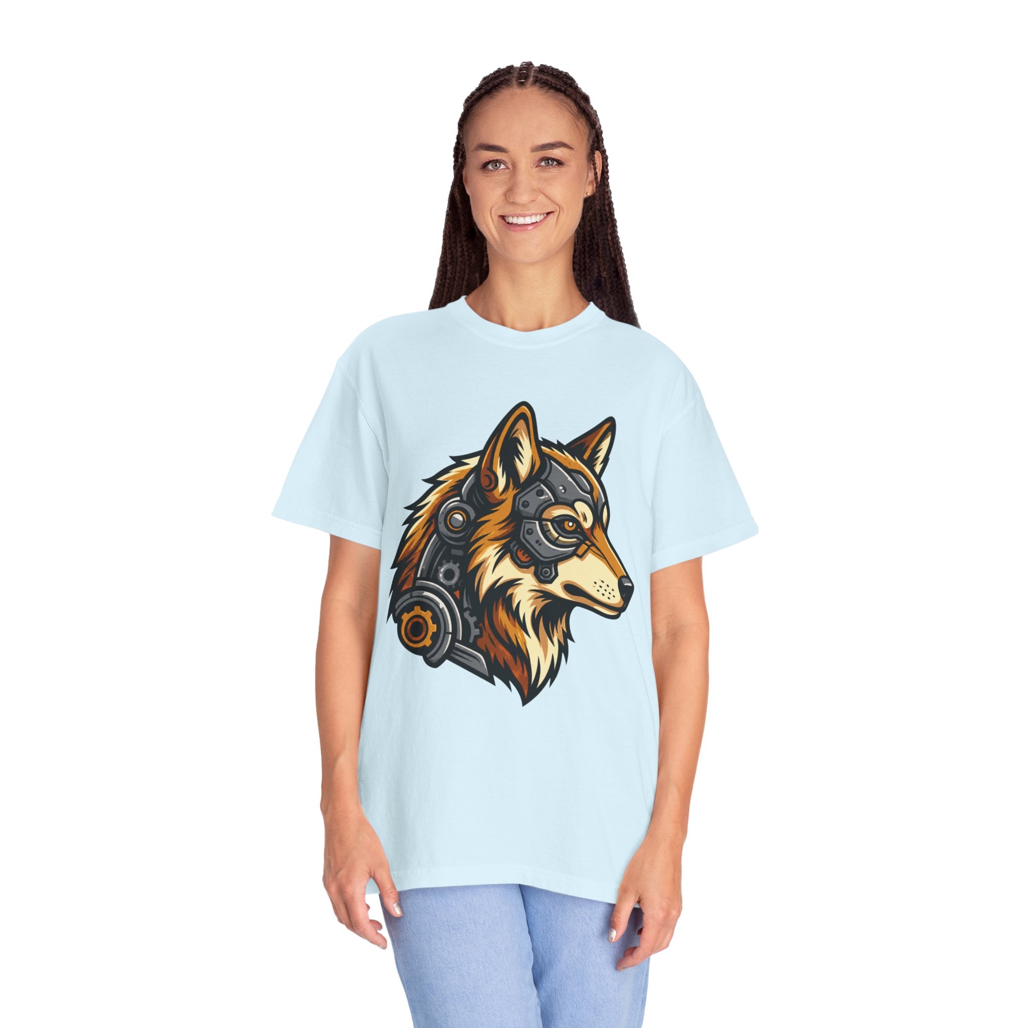"Cyber Dog" Unisex Garment-Dyed Tee