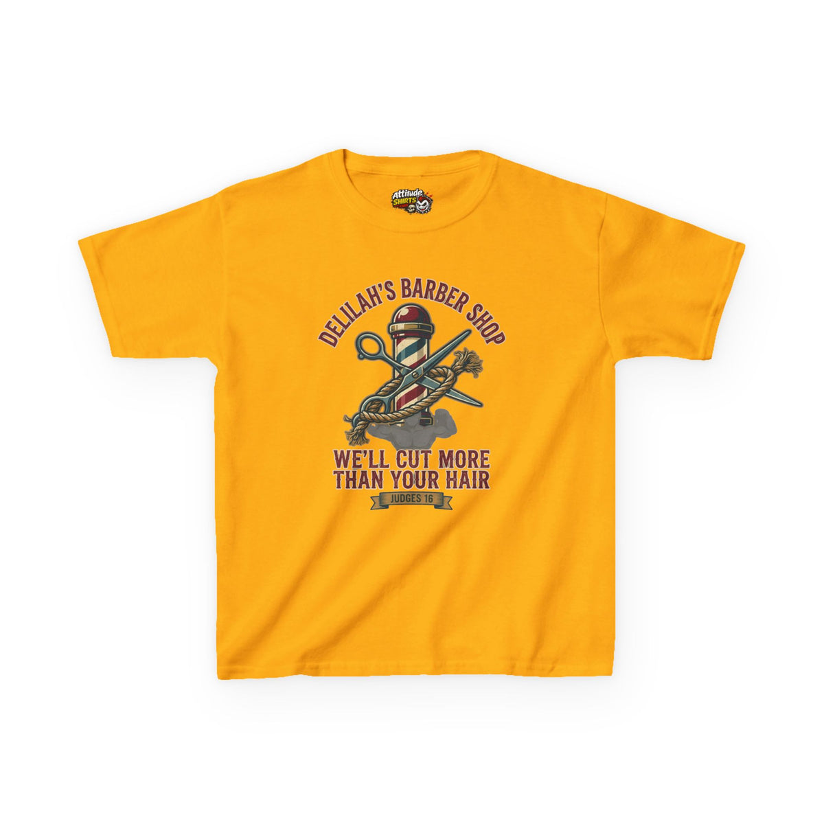 "Good Book Series Delilah's Barber Shop" Kids Tee