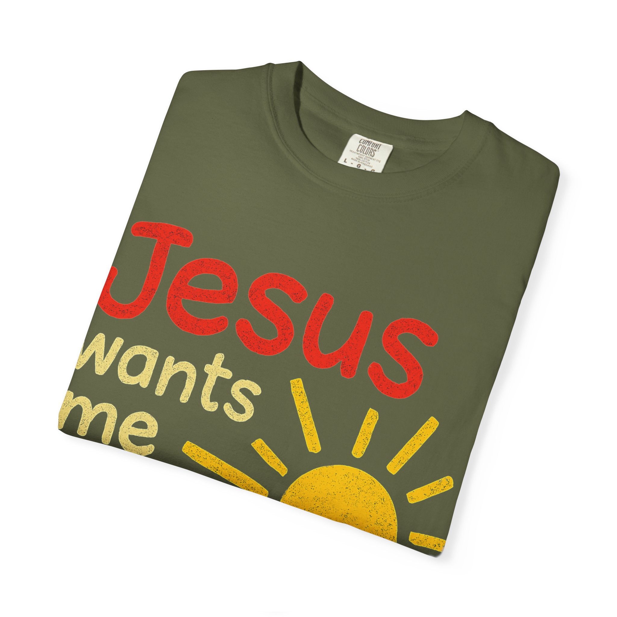 "Jesus Wants Me As An Apostate" Unisex Garment-Dyed T-shirt
