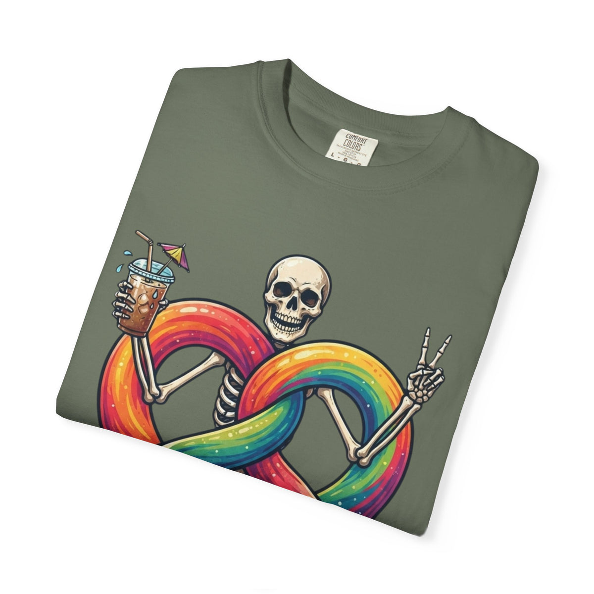 "Flexible But Not About Brunch" Unisex Garment-Dyed Tee