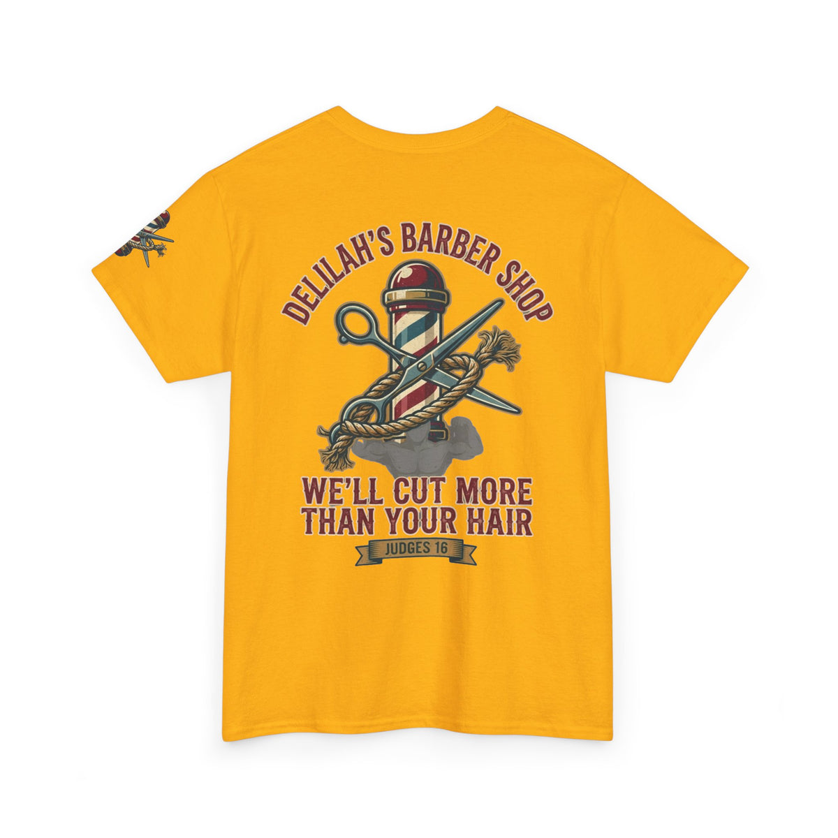 "Good Book Series Delilah's Barber Shop" Premium Graphic Tee