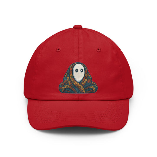 Color: Red | Trying Not To Perceive Anything Dad Hat — Graphic