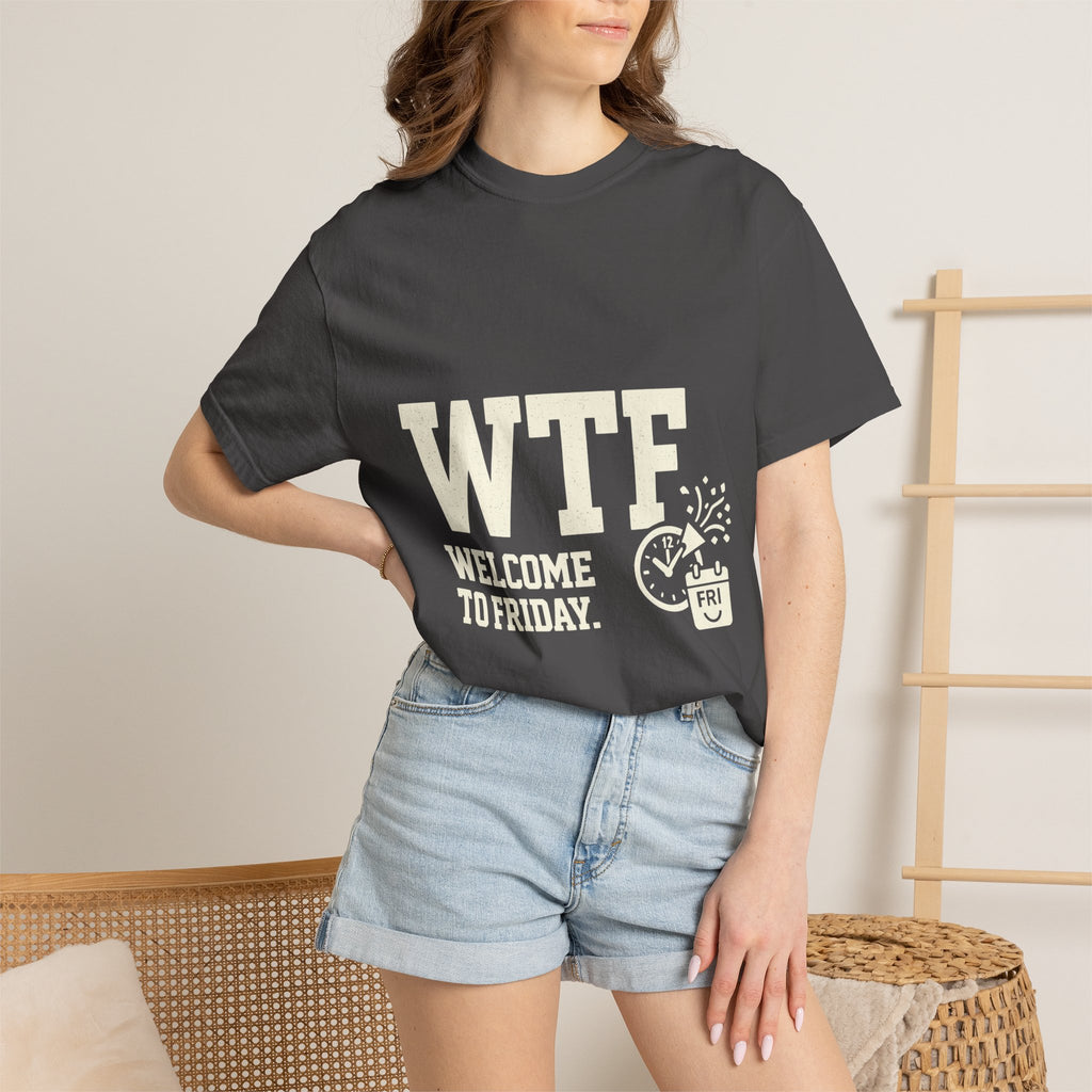 Finally Freaking Friday | Garment-Dyed Tee — AttitudeShirts