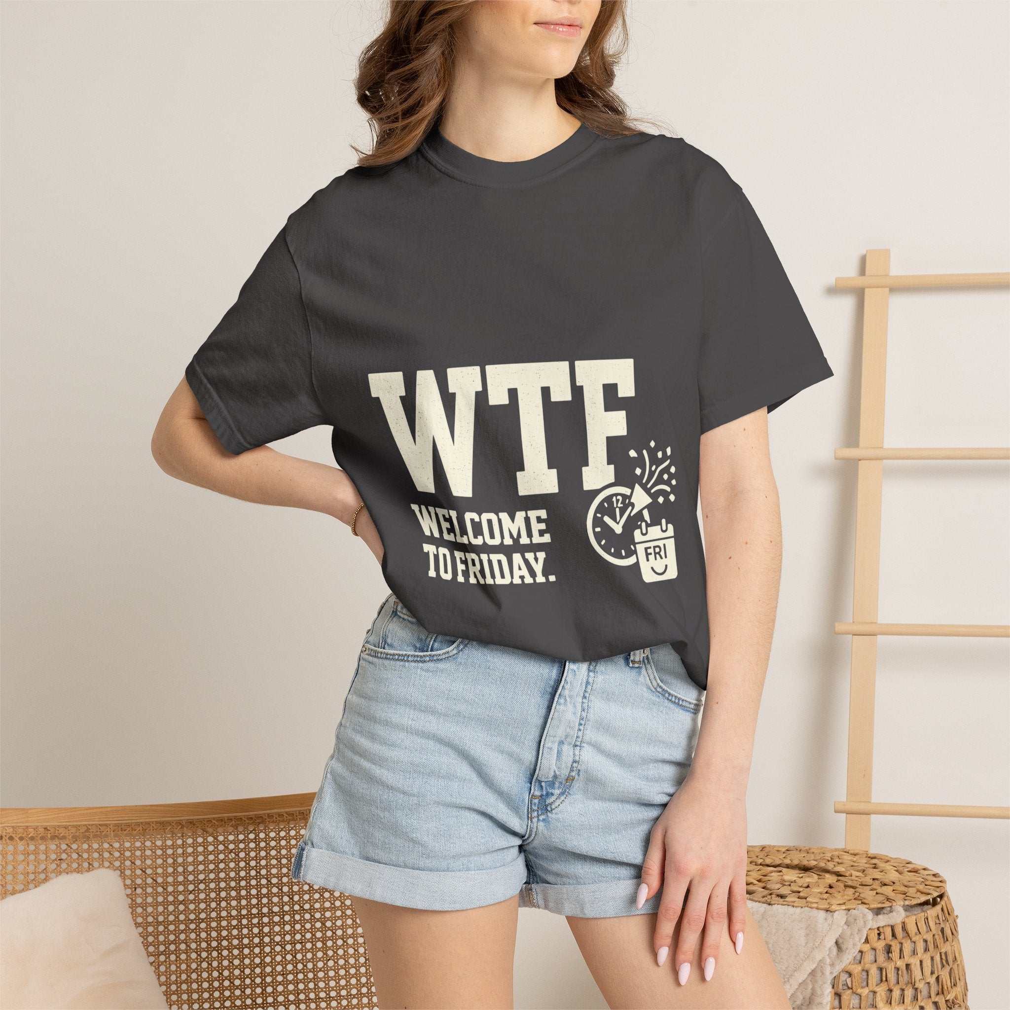Finally Freaking Friday | Garment-Dyed Tee — AttitudeShirts