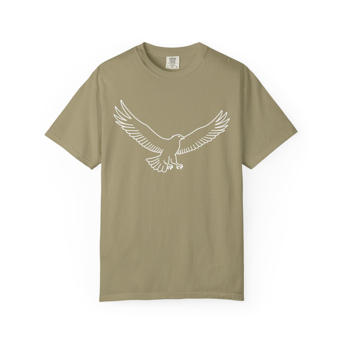 Color: Khaki | Flight Unisex Garment-Dyed Tee