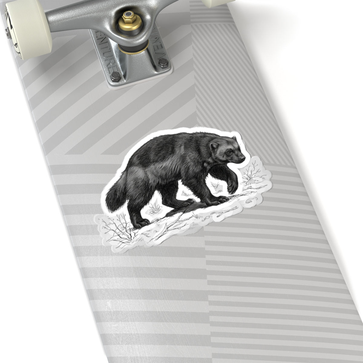 "Pencil Sketch Art Wolverine" Sticker — Main