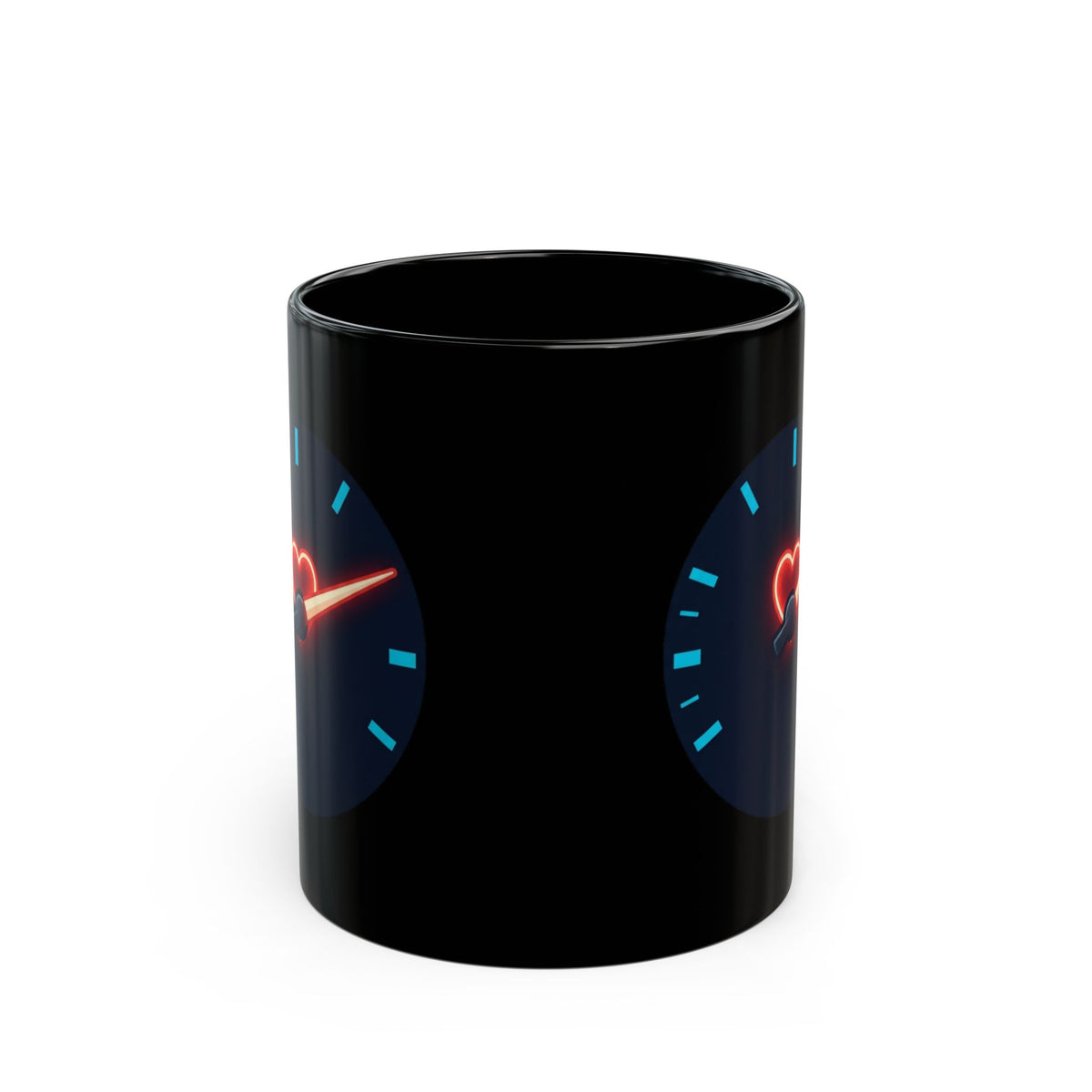 "Full Throttle Tonight" Black Ceramic Mug — Graphic