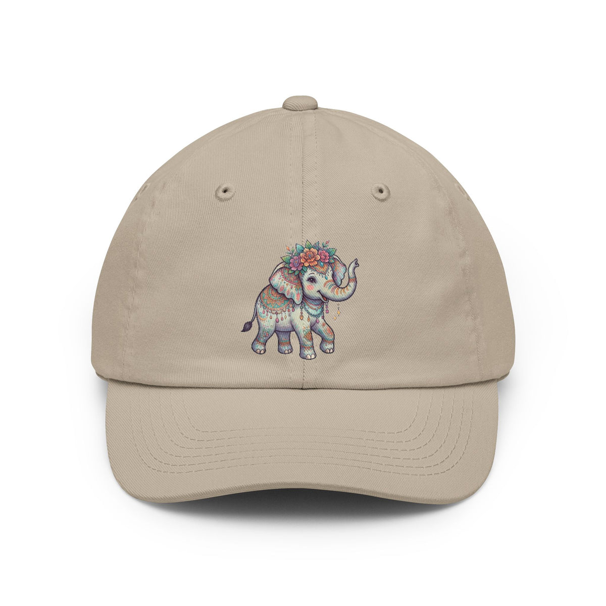 Color: Stone | Hippy Elephant Dad Hat