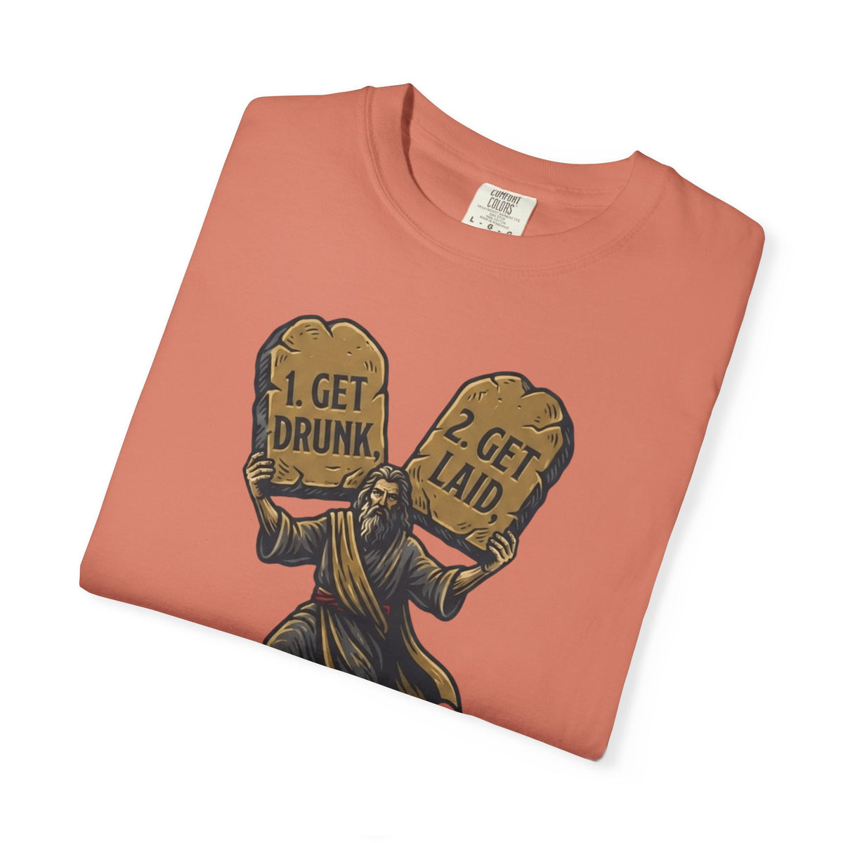 11th and 12th Commandment Unisex Garment-Dyed Tee